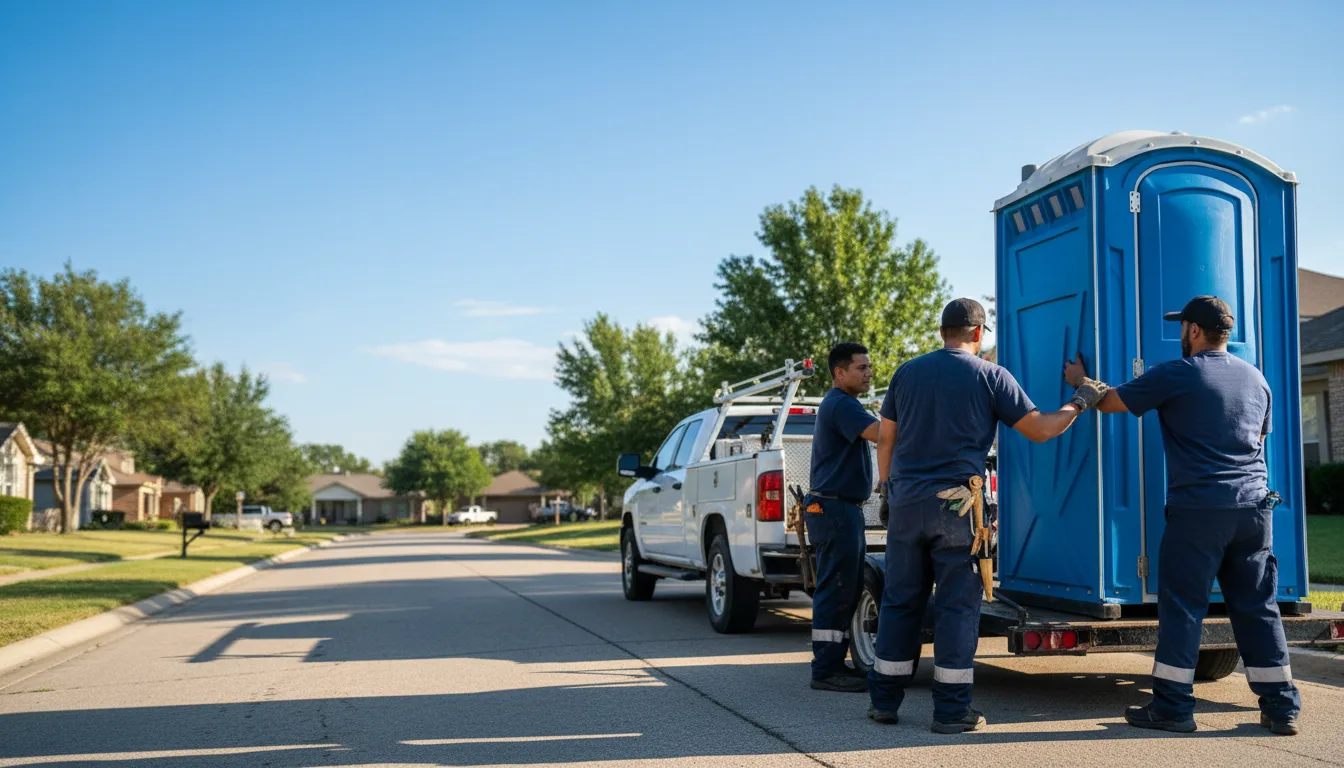 Portable Toilet Rental in Champaign, IL near me